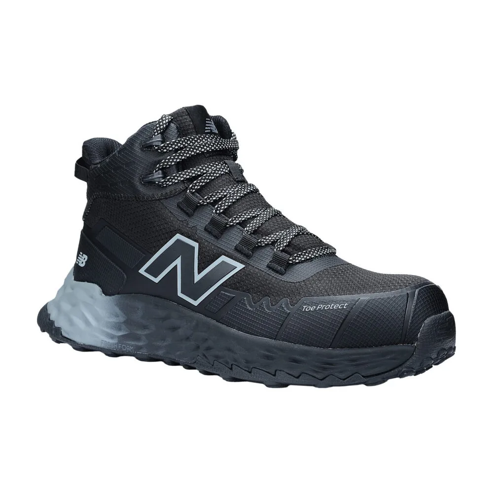 New Balance Fresh Foam Cremorne Mid Herren Sicherheitsstiefel S3L - Schwarz/Grau - Foto 4