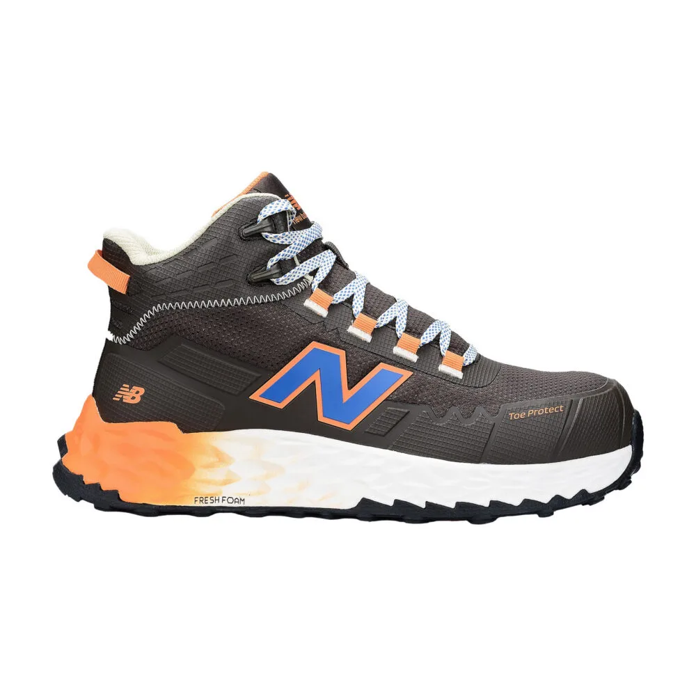New Balance Fresh Foam Cremorne Mid Herren Sicherheitsstiefel S3L - Schokolade/Orange