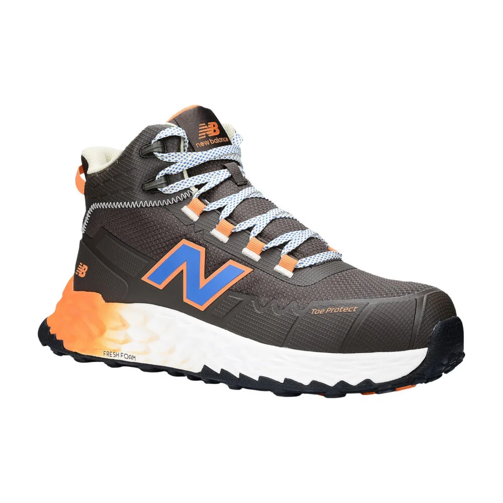 New Balance Fresh Foam Cremorne Mid Herren Sicherheitsstiefel S3L - Schokolade/Orange - Foto 4