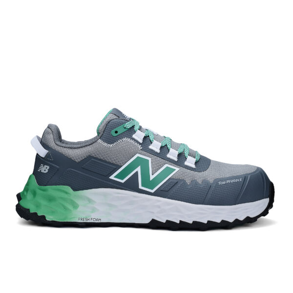 New Balance Fresh Foam Cremorne Herren Sicherheitsschuh S3L - Alloy/Grün