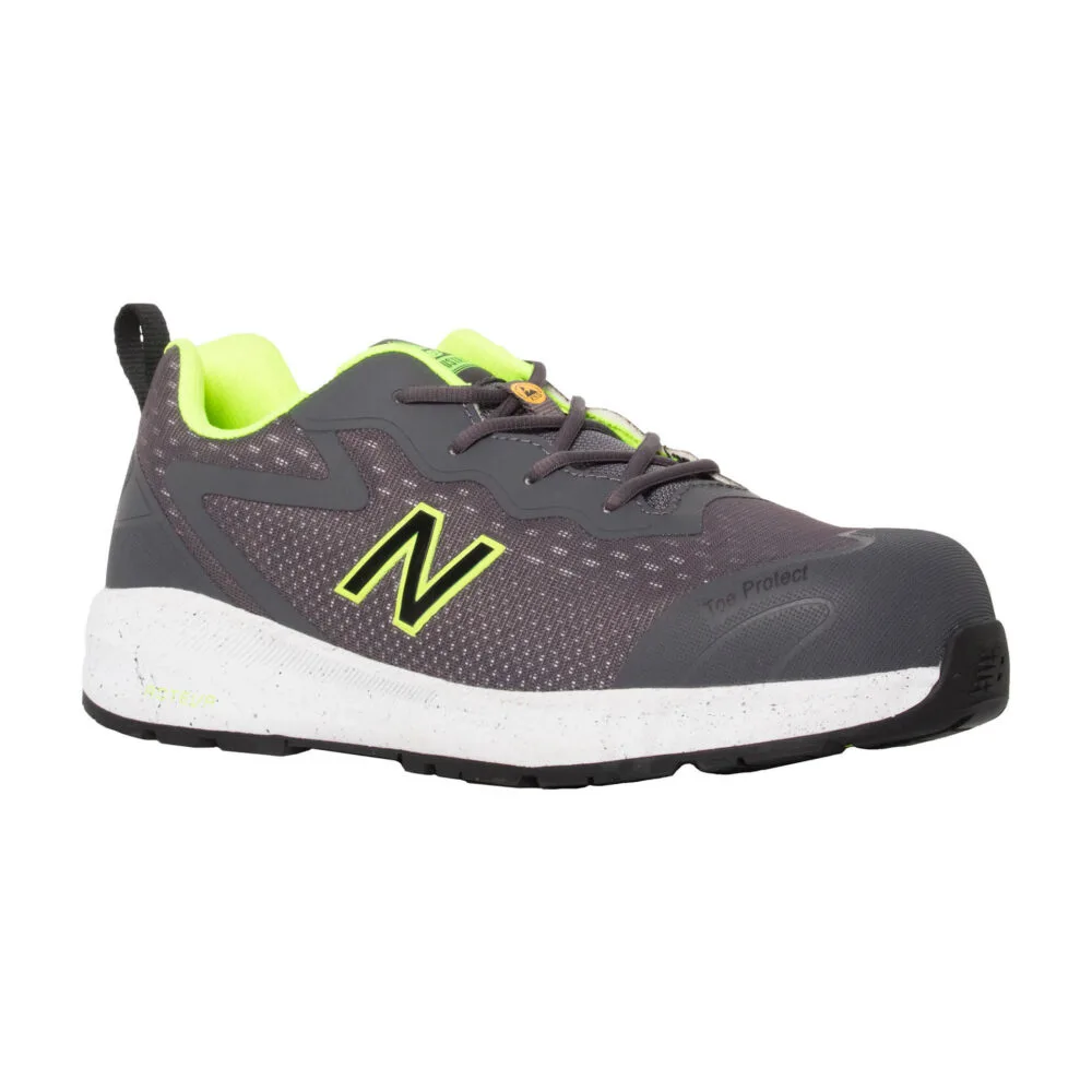 New Balance Logic Herren Sicherheitsschuh S1PL - Grau/Limette - Foto 4
