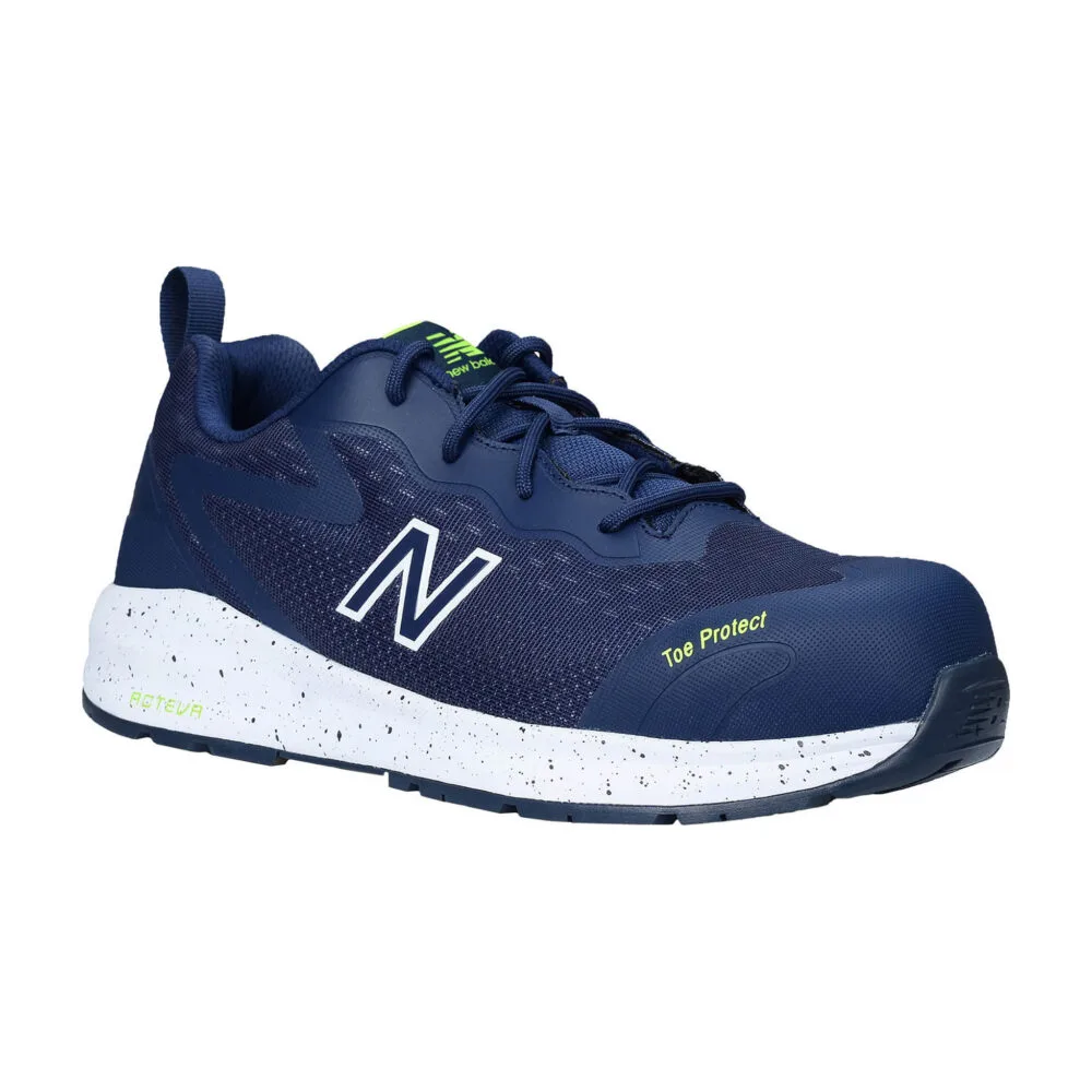 New Balance Logic Herren Sicherheitsschuh S1PL - Marine/Limette - Foto 4