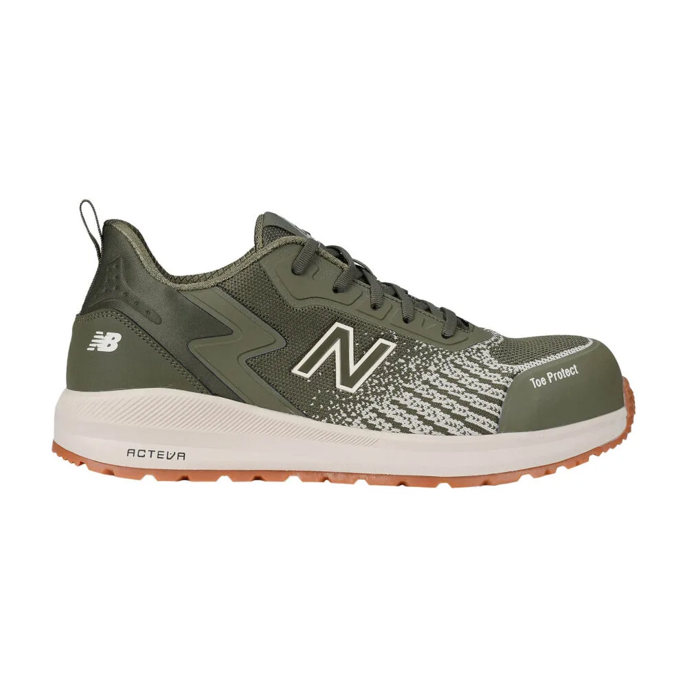 New Balance Speedware Herren Sicherheitsschuh S1P - Oliv/Weiß