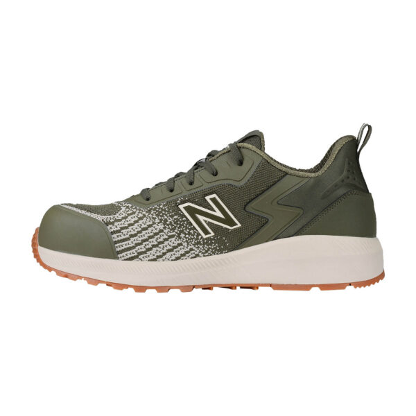 New Balance Speedware Herren Sicherheitsschuh S1P - Oliv/Weiß - Foto 2