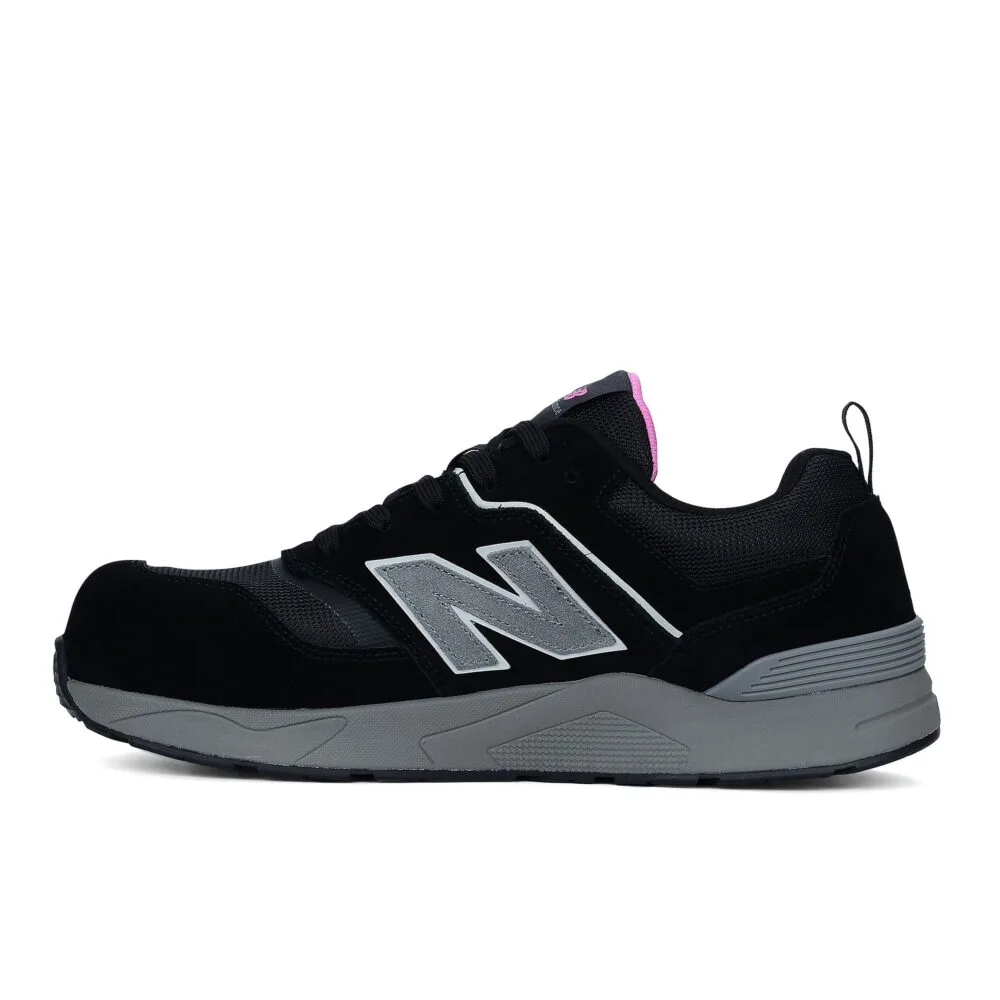 New Balance Elite Lite Damen Sicherheitsschuh S1PL - Schwarz/Rosé - Foto 2