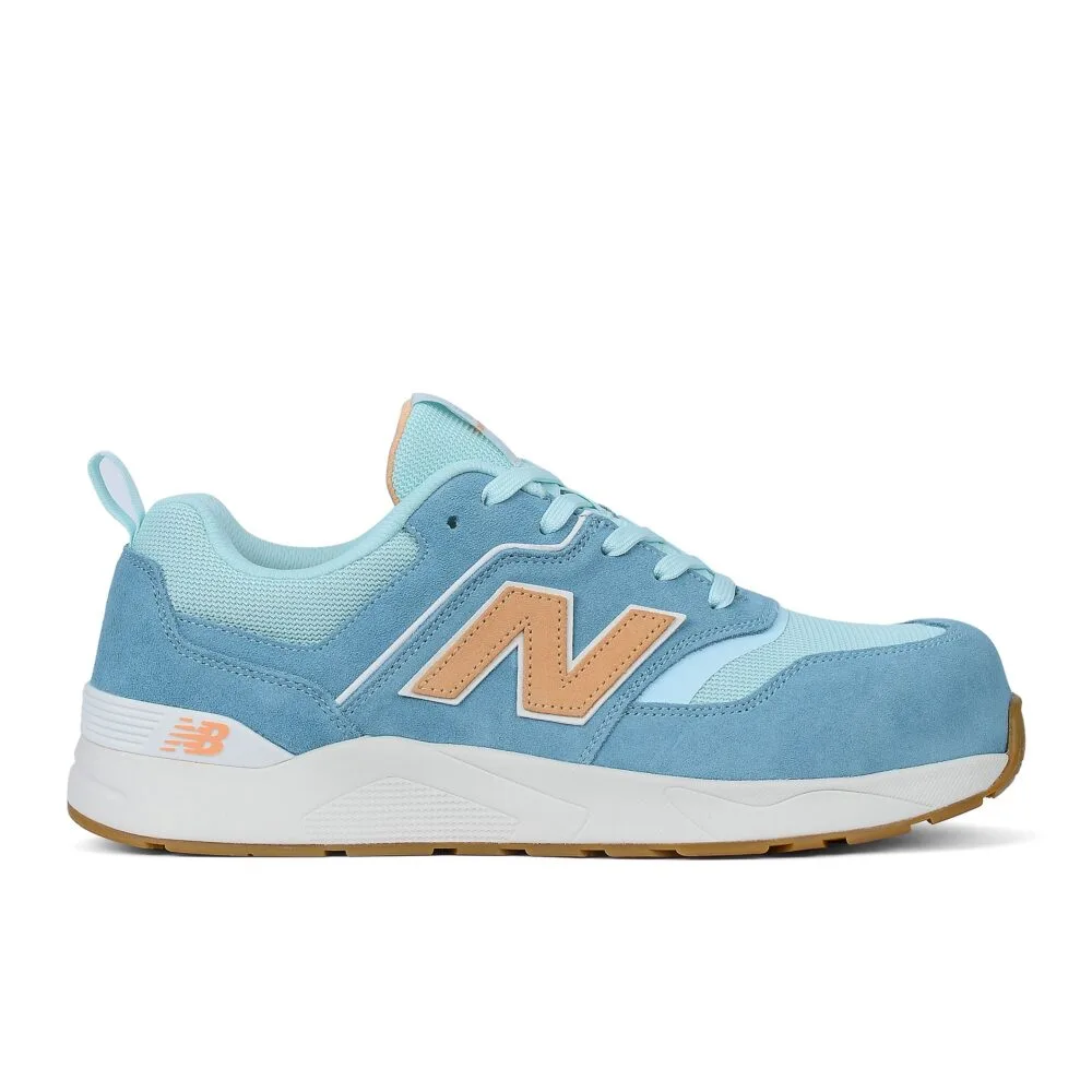 New Balance Elite Lite Damen Sicherheitsschuh S1PL - Milchblau/Orange
