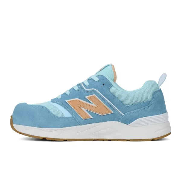 New Balance Elite Lite Damen Sicherheitsschuh S1PL - Milchblau/Orange - Foto 2