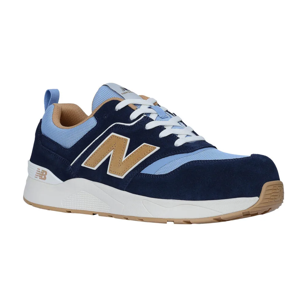 New Balance Elite Lite Herren Sicherheitsschuh S1PL - Blau/Kaffee - Foto 4