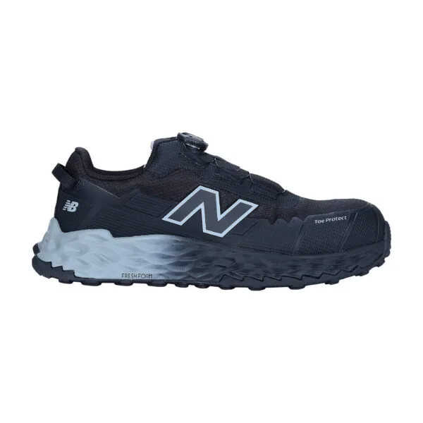 New Balance Fresh Foam Cremorne BOA Herren Sicherheitsschuh S3L - Schwarz/Grau