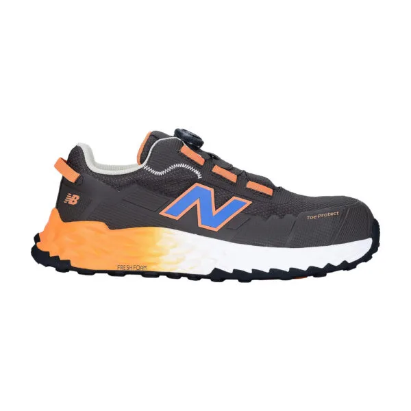 New Balance Fresh Foam Cremorne BOA Herren Sicherheitsschuh S3L - Schokolade/Orange