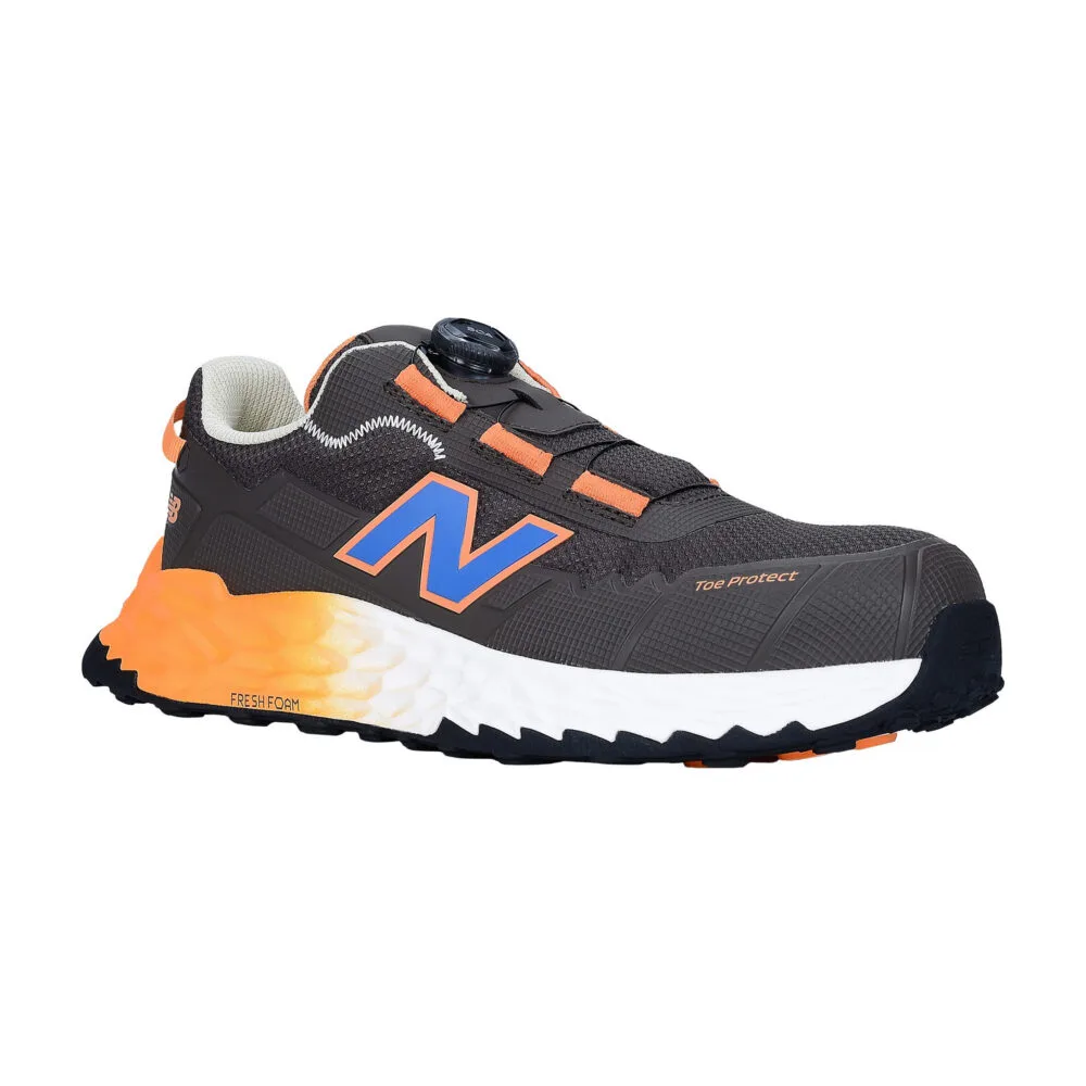 New Balance Fresh Foam Cremorne BOA Herren Sicherheitsschuh S3L - Schokolade/Orange - Foto 4