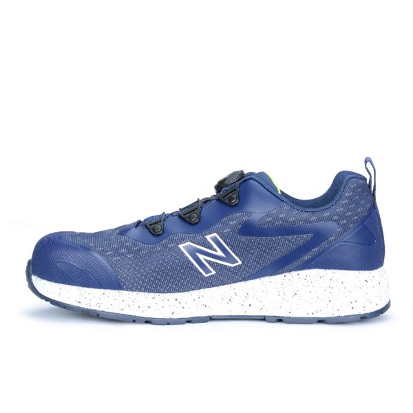 New Balance Logic BOA Herren Sicherheitsschuh S1PL - Marine/Limette - Foto 2
