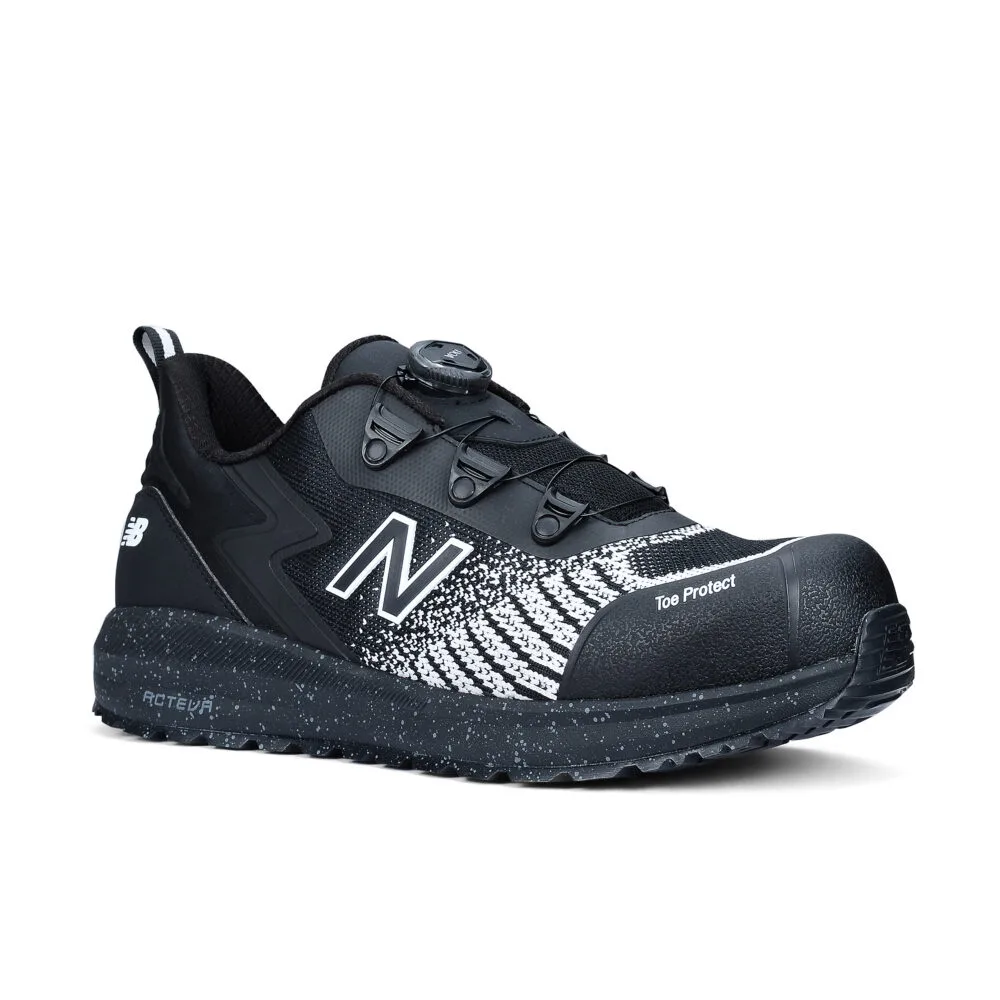 New Balance Speedware BOA Herren Sicherheitsschuh S1P - Schwarz/Weiß - Foto 3