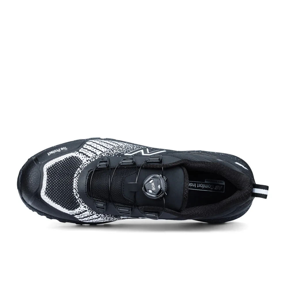 New Balance Speedware BOA Herren Sicherheitsschuh S1P - Schwarz/Weiß - Foto 4