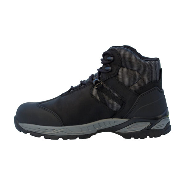 New Balance Allsite Herren wasserdichter Sicherheitsstiefel S3 WR - Schwarz/Schwarz - Foto 2