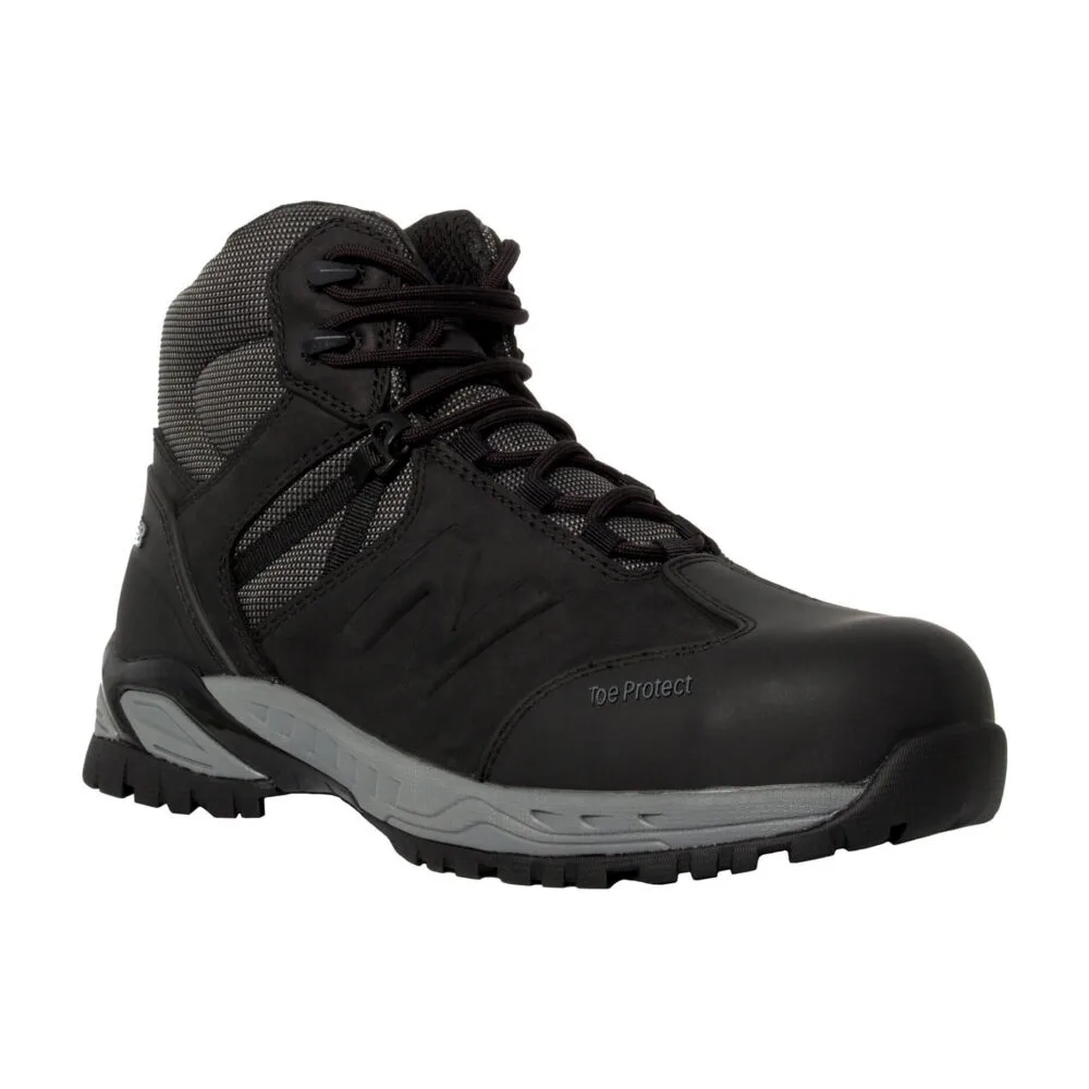 New Balance Allsite Herren wasserdichter Sicherheitsstiefel S3 WR - Schwarz/Schwarz - Foto 4