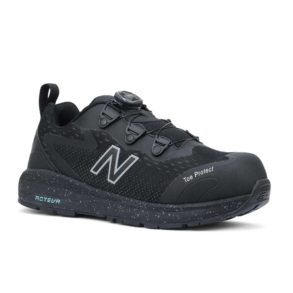New Balance Logic BOA Damen Sicherheitsschuh S1PL - Schwarz/Aqua - Foto 4